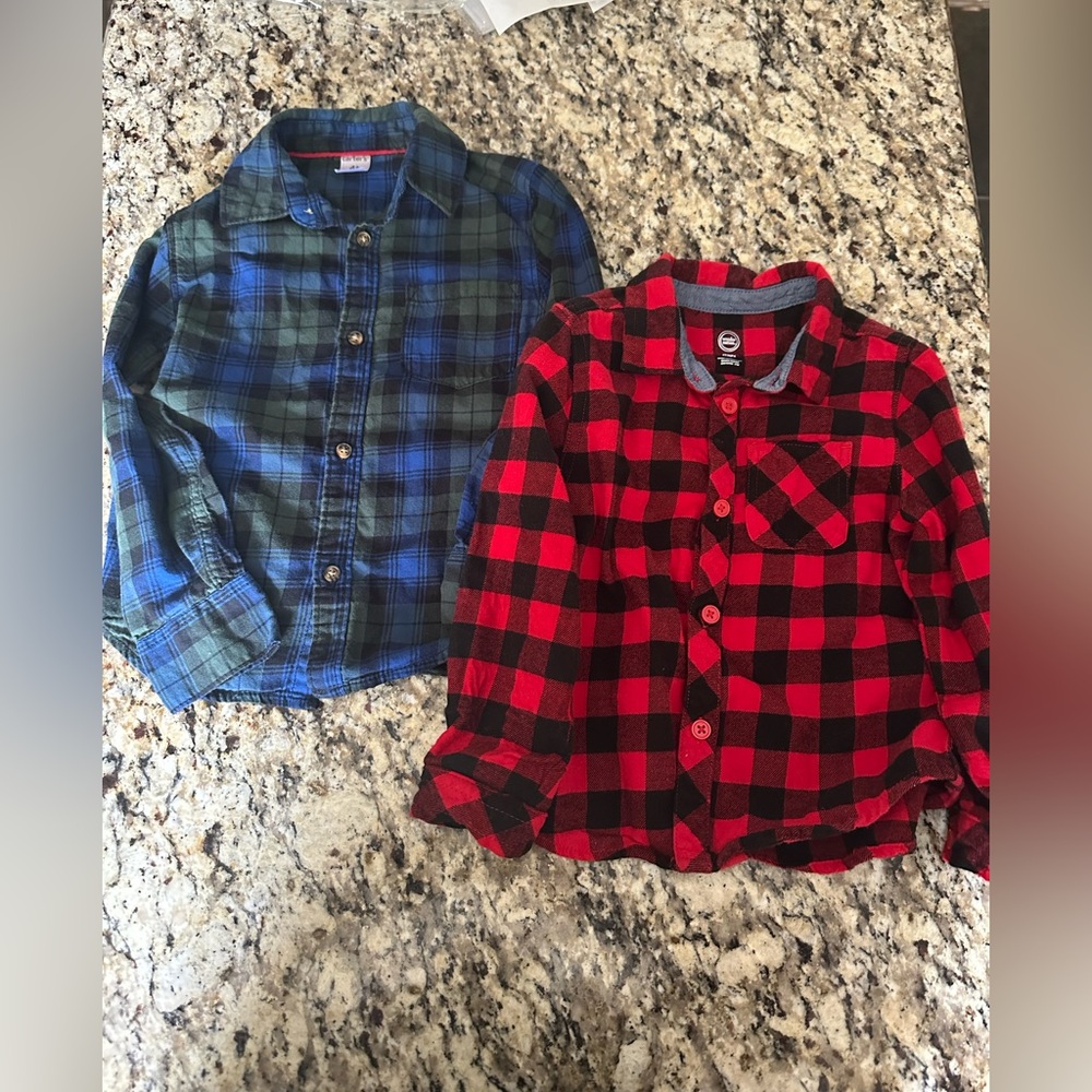 Toddler Boy Flannel Bundle